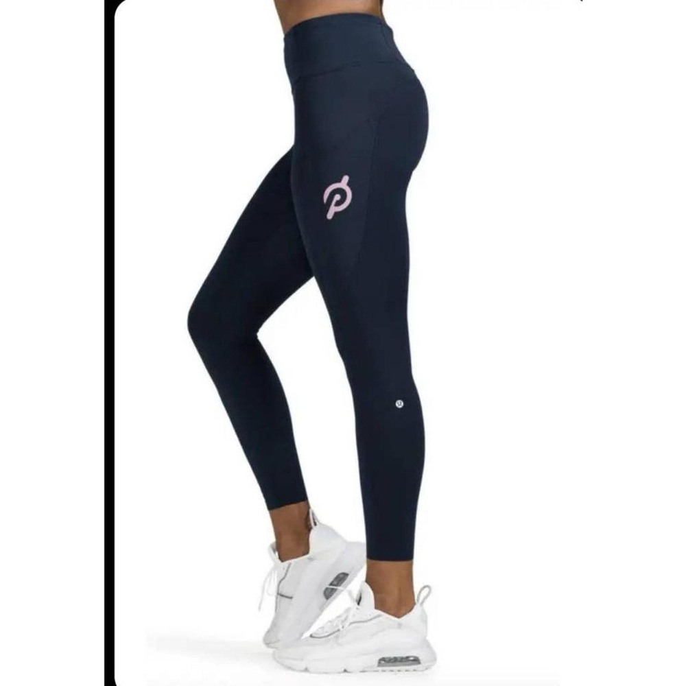 Peloton x Lululemon Navy Leggings